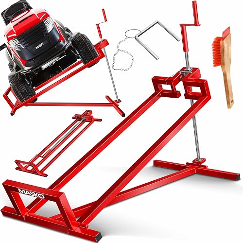 ® Cric lève Tracteur Tondeuse 400 kg Dispositif de Levage p MASKO