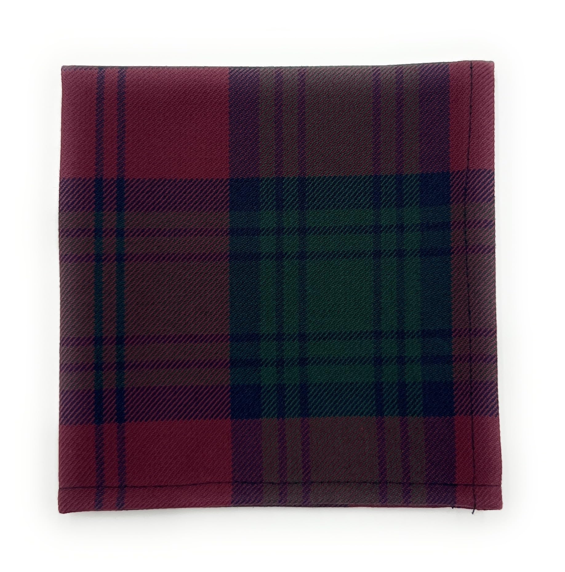 Tartan Tweeds Men's Lindsay Tartan Pocket Square Handkerchief 26Cm X 26Cm (Lindsay)