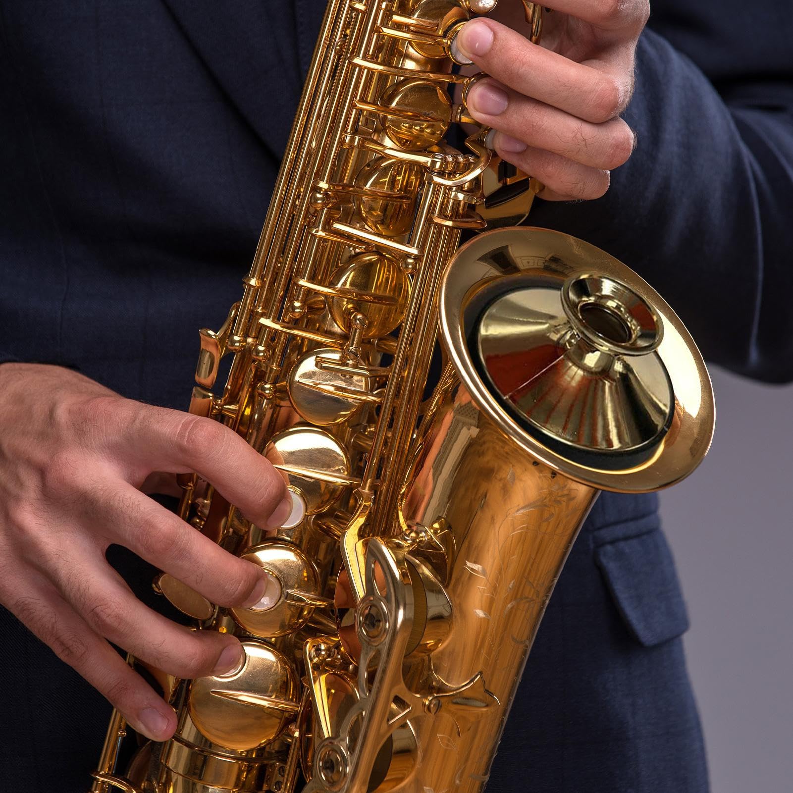 Sourdine Pour Saxophone - Silencieux Pour Saxo Alto - Accessoire Réducteur De Bruit Pour Concerts Voyages Maison Salles De Classe Studio Enregistrement Diffusion En Direct