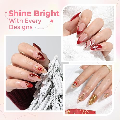 Miniatura 2 de UNA GELLA Arte de uñas en gel 3D, pegamento para esculpir gel 3D, 0.51 onzas, 4 en 1, no se limpia y transparente para puntas de uñas, polvo