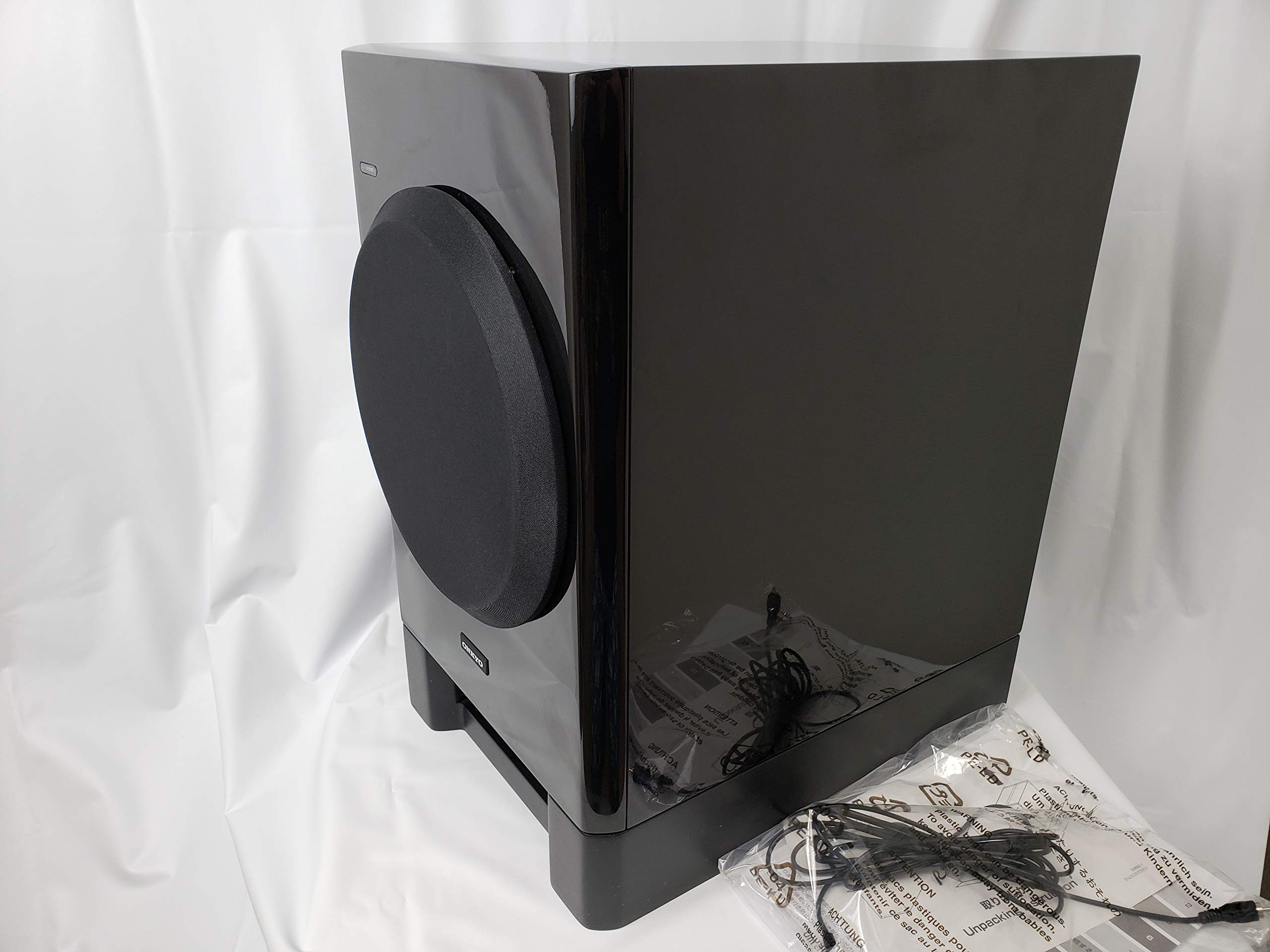ONKYO アンプ内蔵サブウーファーシステム ピアノ仕上げ SL-D501(B 