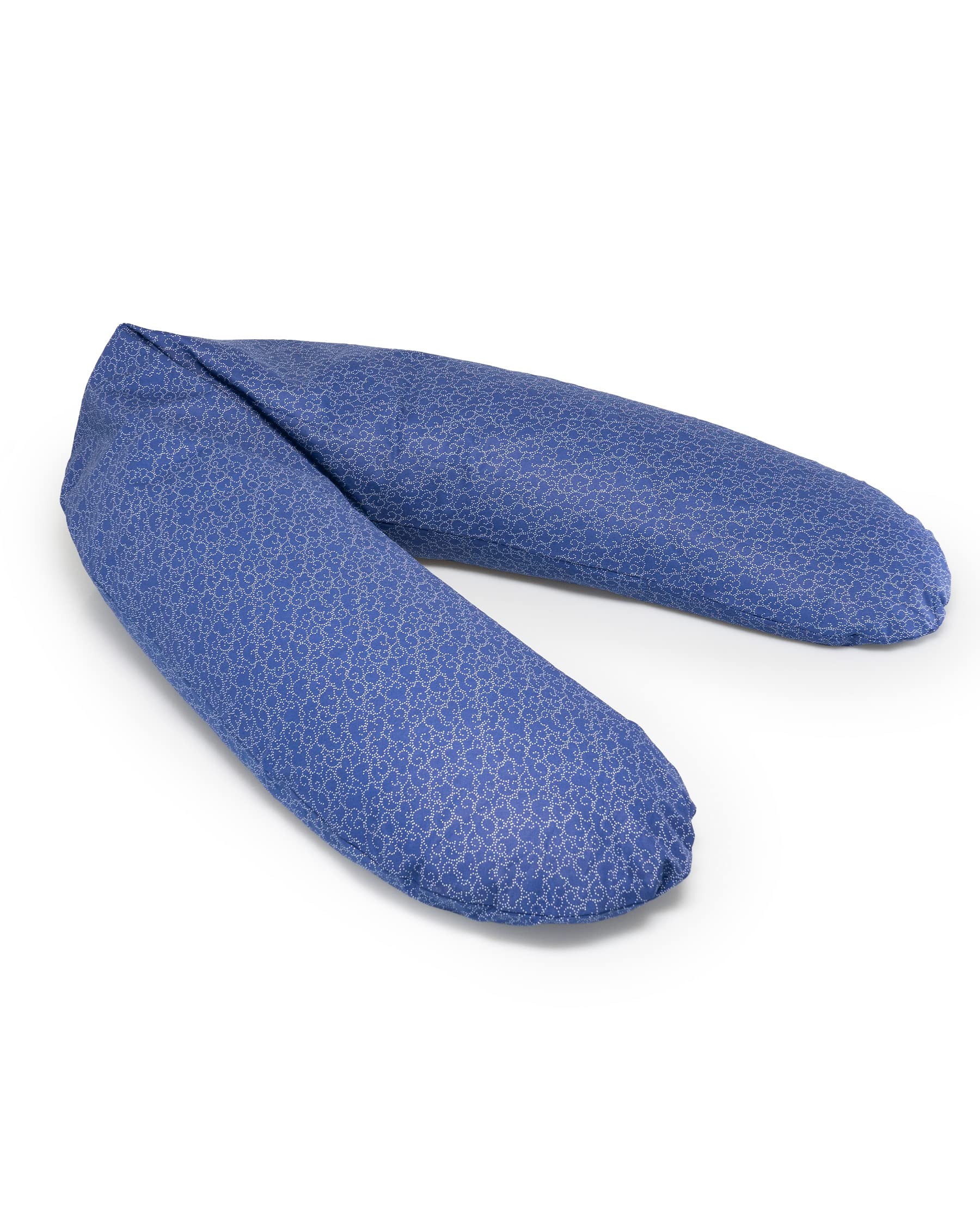 Cojín de lactancia – Cojín de embarazo de alta calidad – suave cojín de algodón – sin sustancias nocivas – 190 cm – Blue Clouds