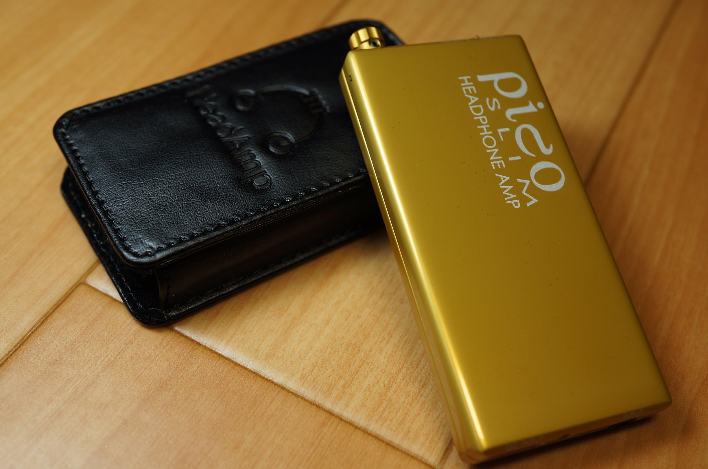 HeadAmp Pico Slim USB chargable Portable Headphone Amp Gold