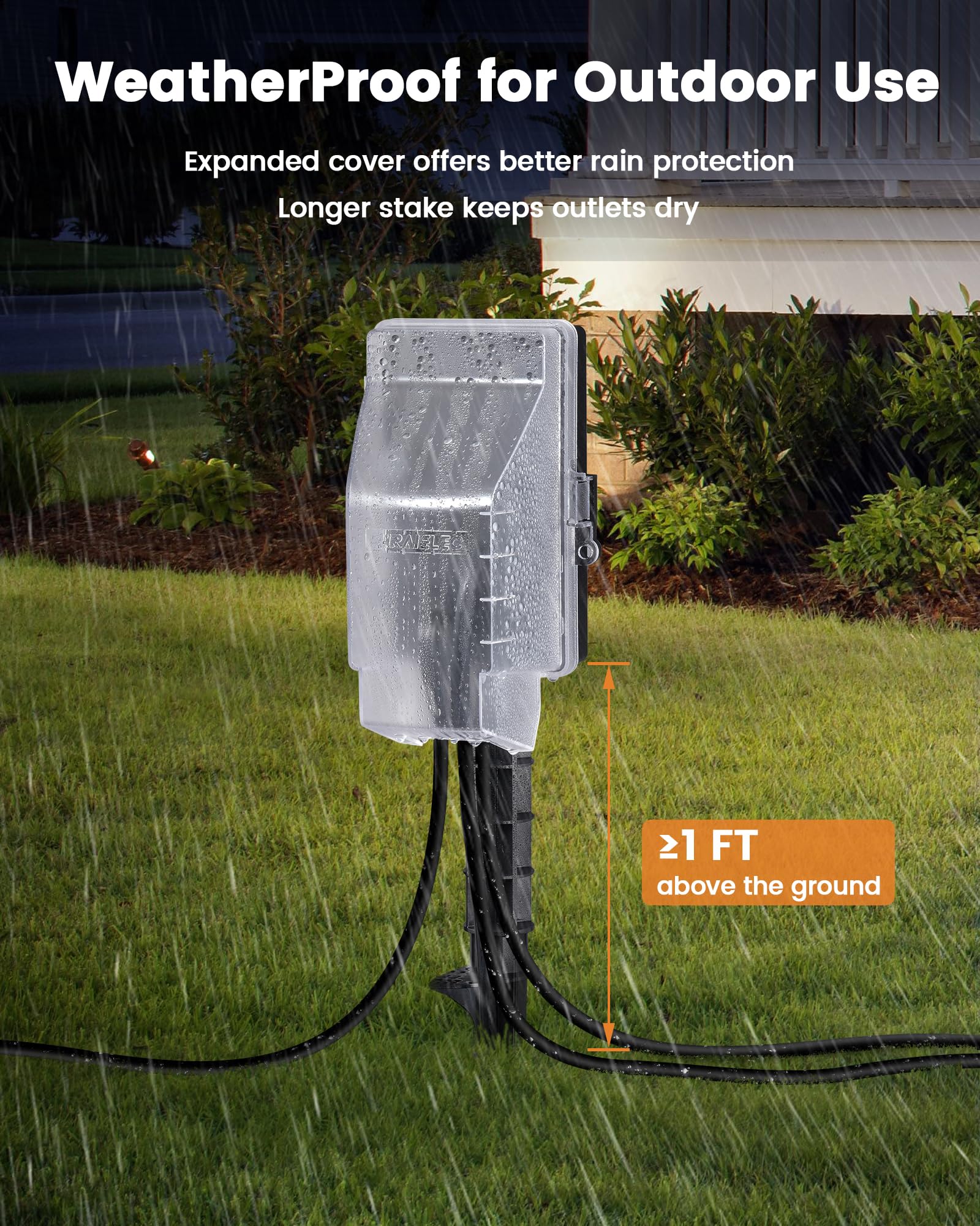 Christmas Lights Outdoor Outdoor Power Stake Timer 24hour Mechanical Light  Timer Electrical Power Strip W Gazebo Power Outlet, image size:1600x2000