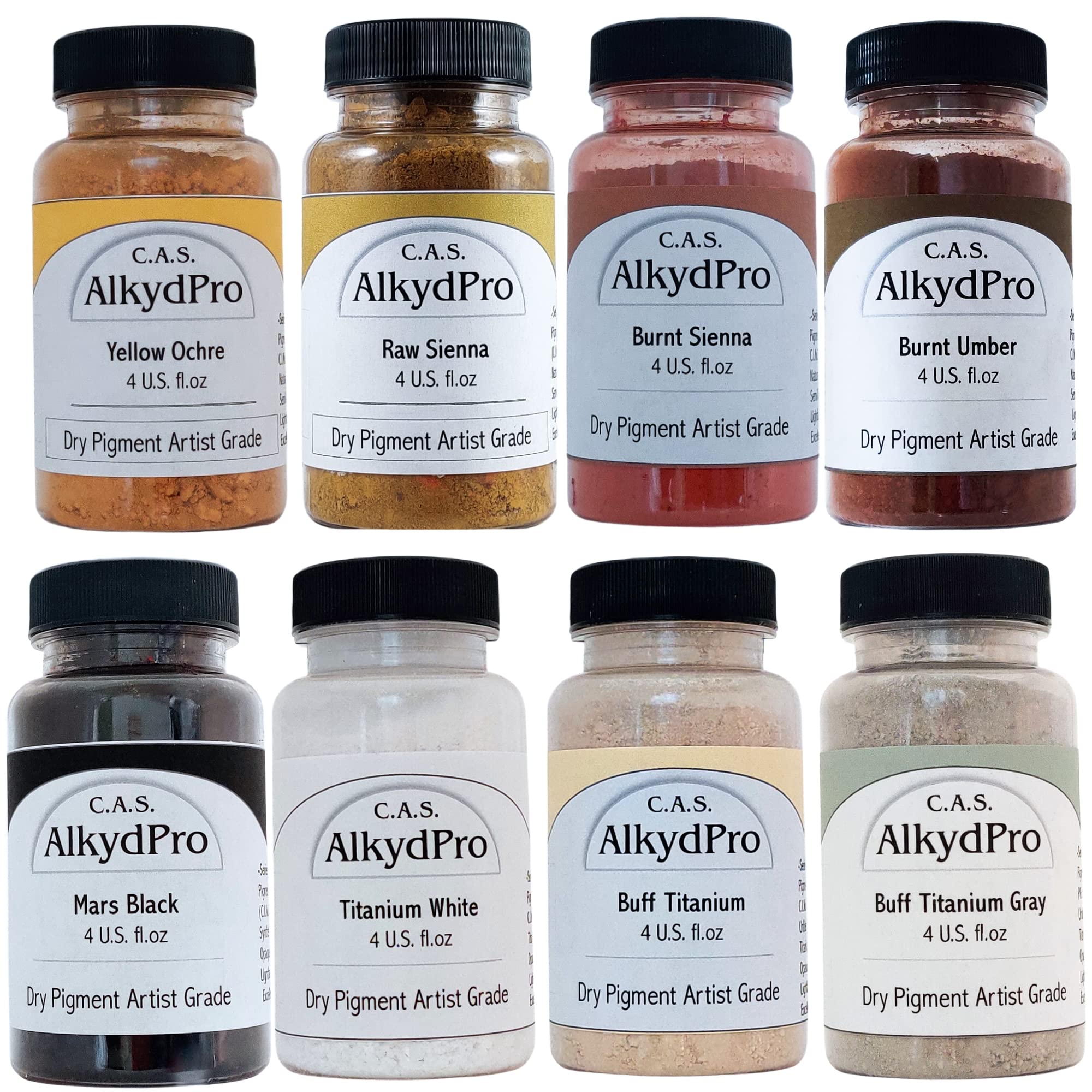 Neutral Dry Pigment Set