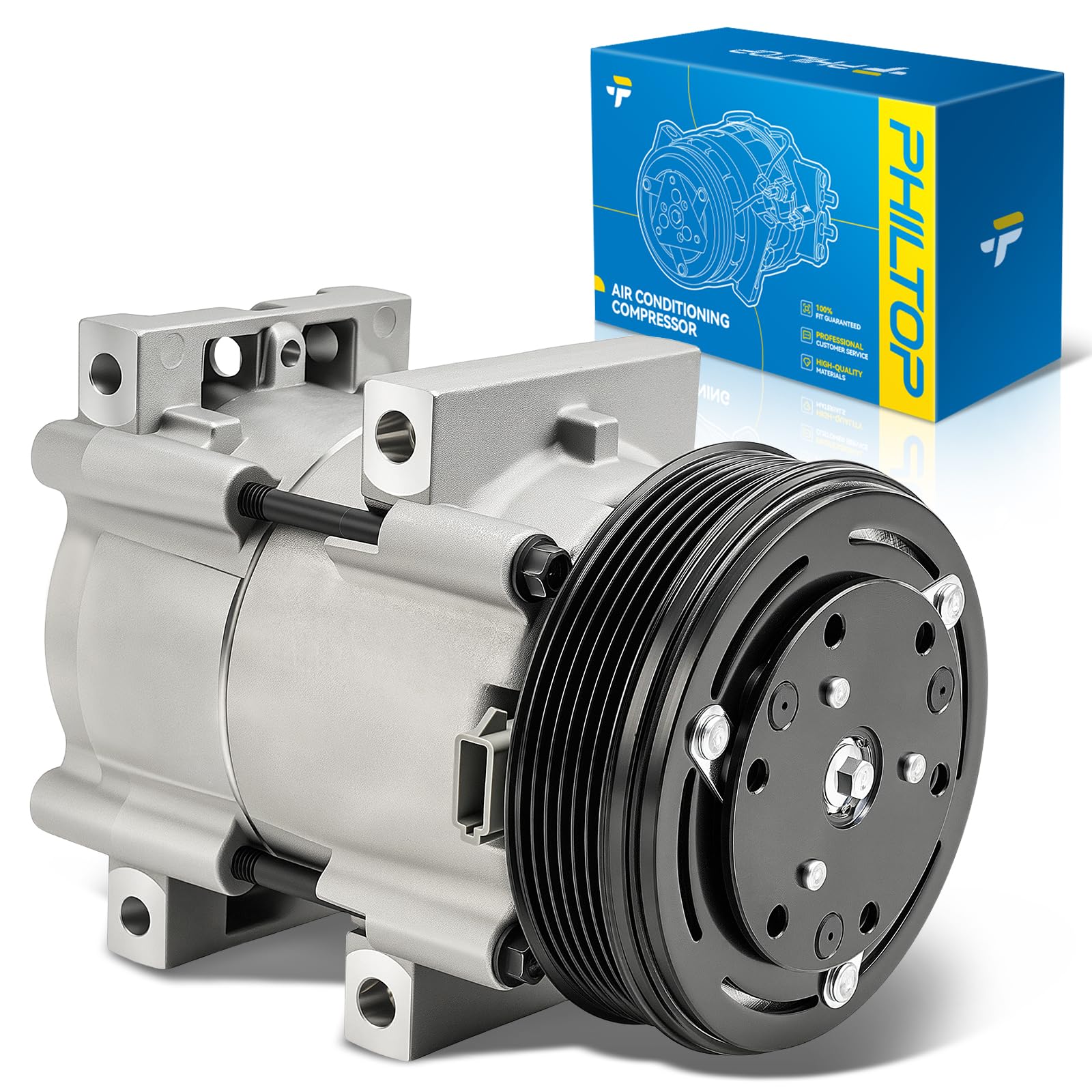 PHILTOP 58169 NEW AC Compressor for Mazda B4000 2007-2009