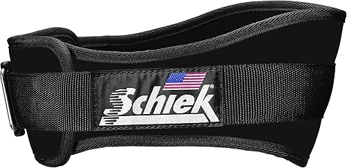 Schiek Sports 2006 Nylon 6" Weight Lifting Belt - Support Belt for Power Lifting disponible en Yaxa Peru