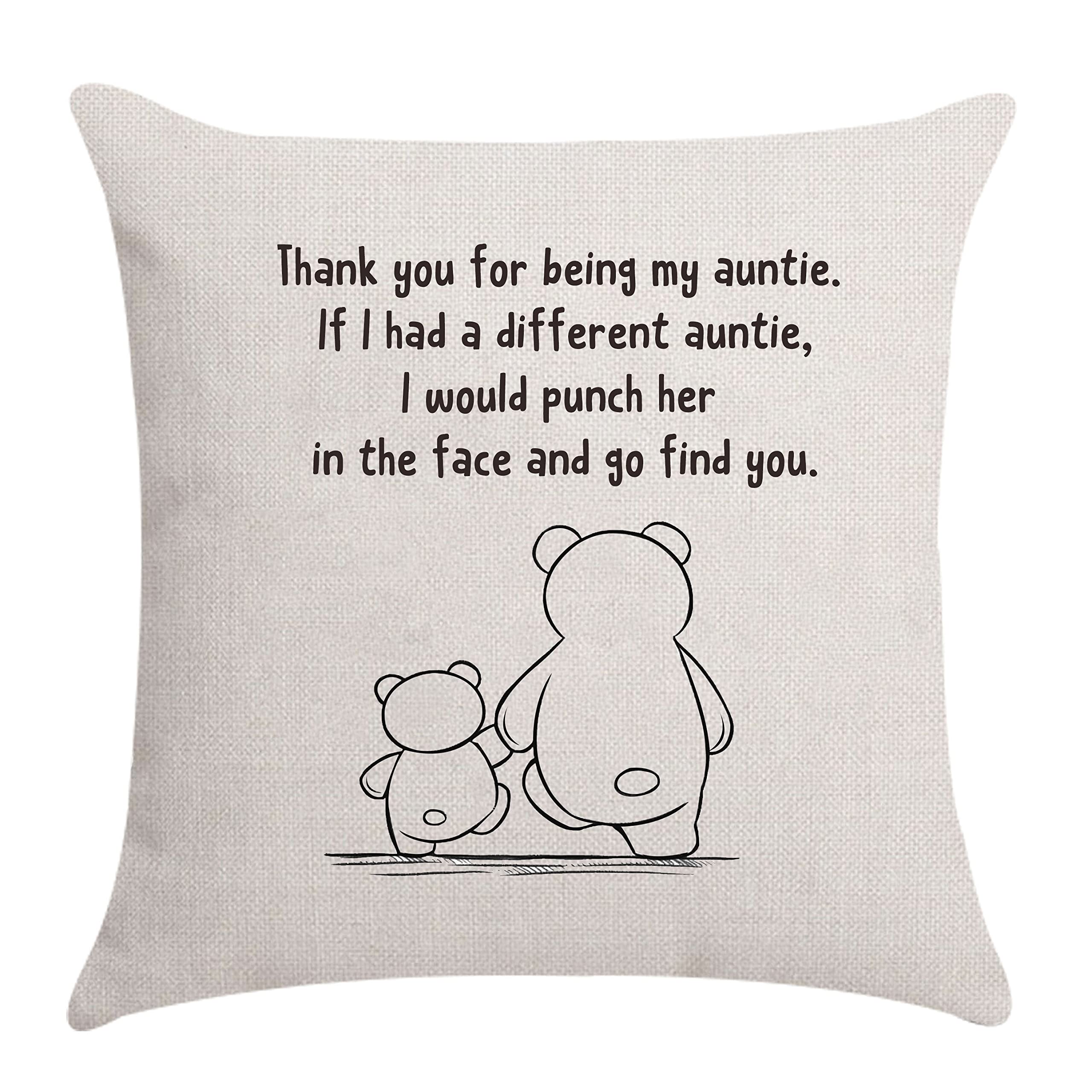 Mum Cushion Cover Throw Pillow - Mummy & Mom Gifts from Daughter & Son (Thank You for Being My Mum) — view 9