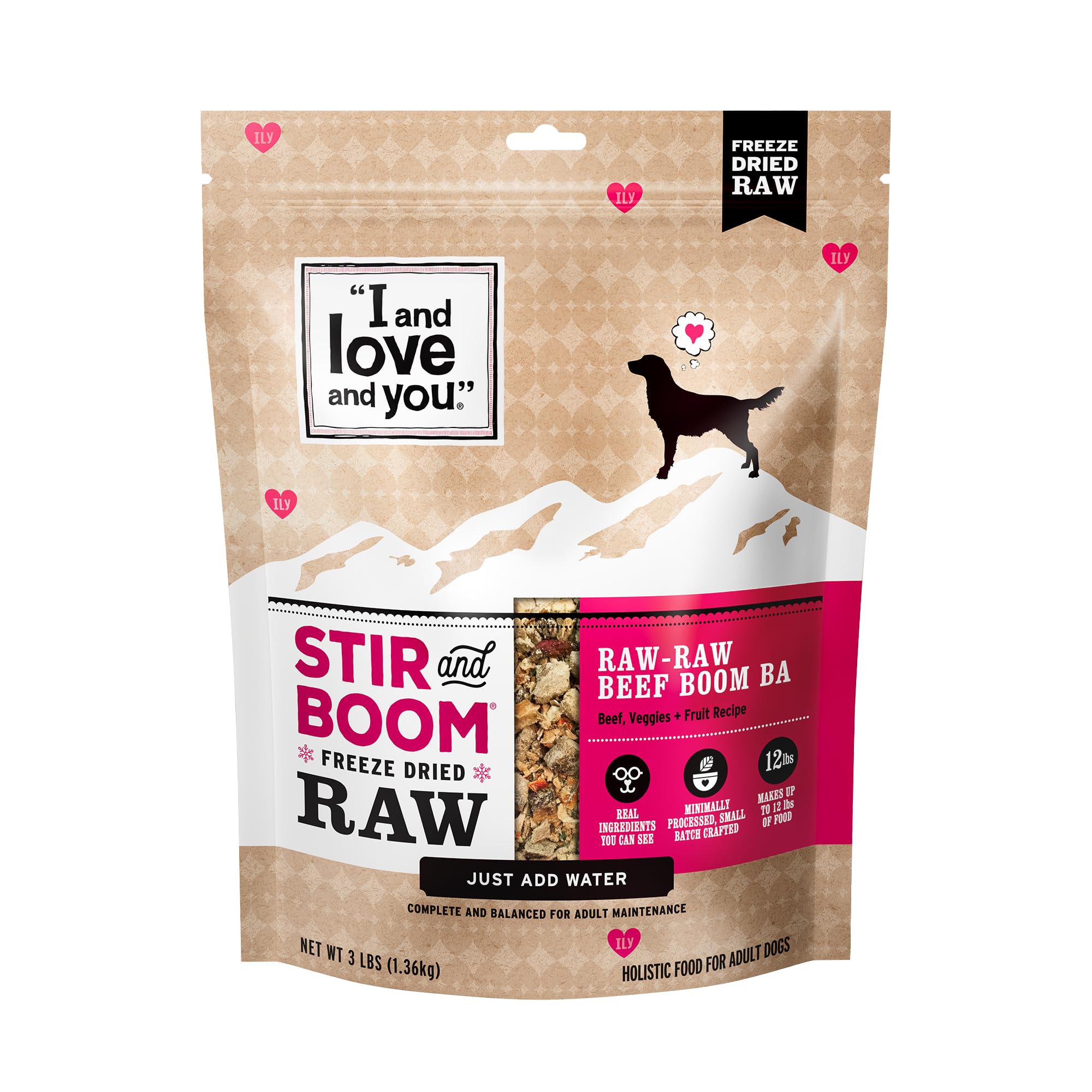 I AND LOVE AND YOU Freeze-Dried Pet Food 3