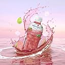 Mogu Mogu Pink Guava Juice Drink with Nata de Coco Jelly 320ml (Pack of 6)| Refreshing Tropical Thai-Made Sip & Chew Beverage gallery image