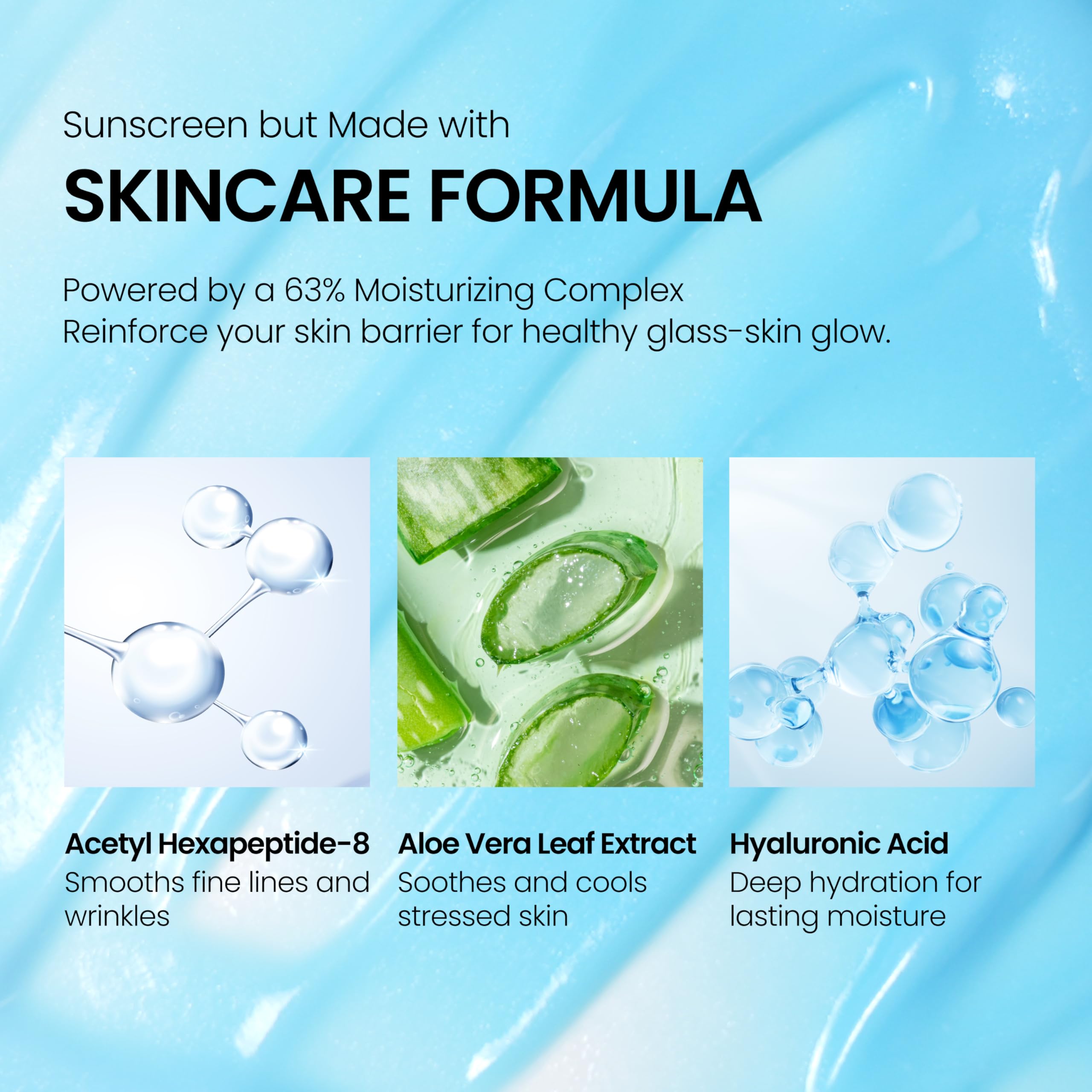 MENOKIN 30 Seconds Glow & Clear Gel Sunscreen SPF 50
