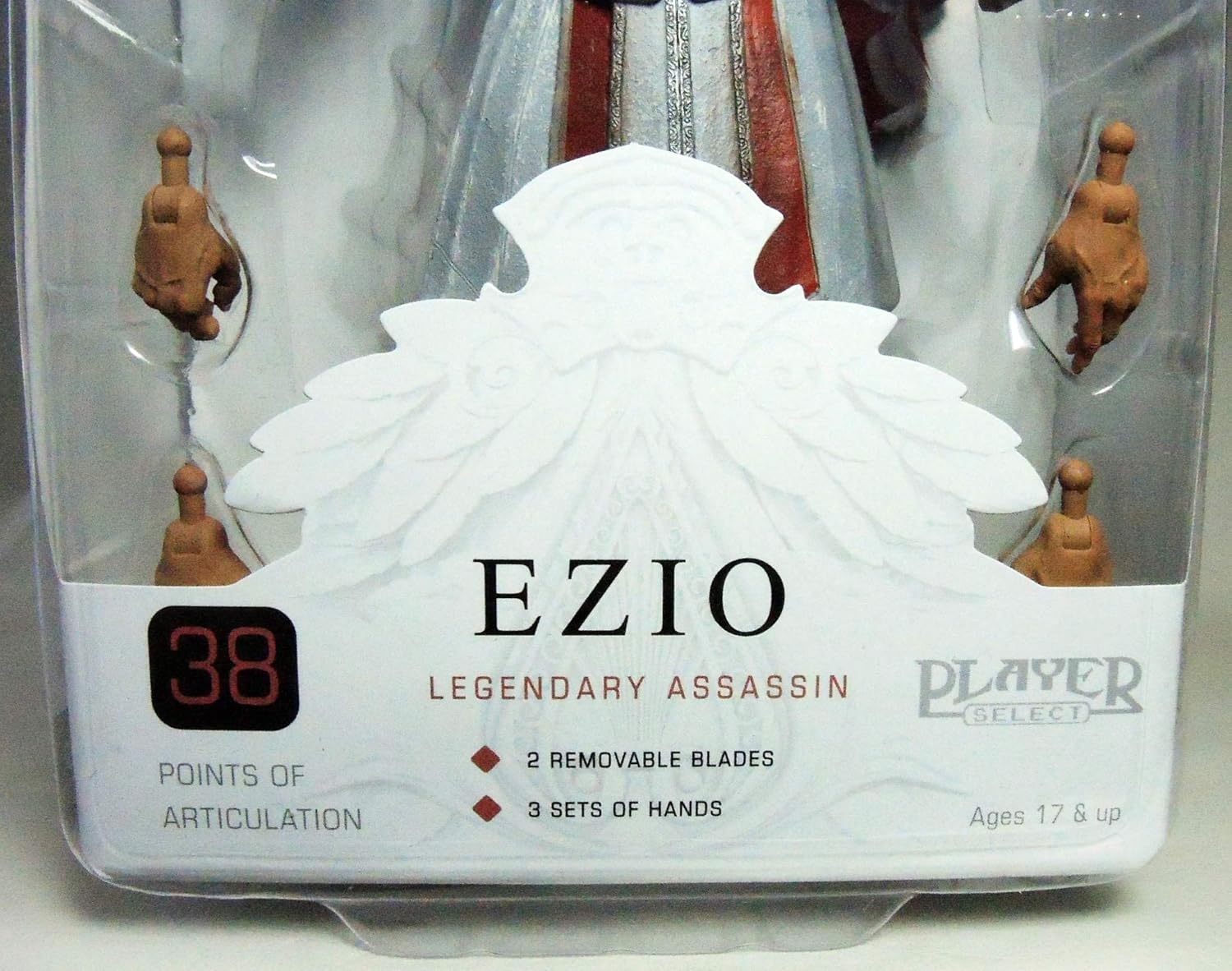 Assassins Creed Ezio Ivory Hooded 7" Action Figure Series 2