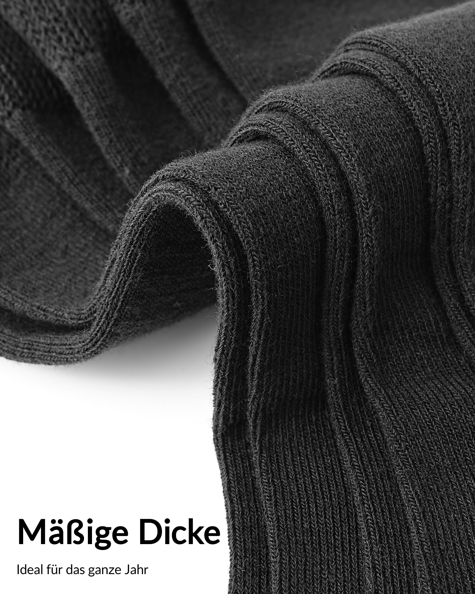 Jeasona 10 Paia Diabete Calze Senza Elastico Donna/Uomo Prodotti Per Diabetici per Gambe Gonfie Calze Cotone