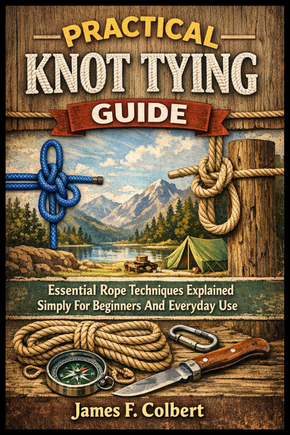 PRACTICAL KNOT TYING GUIDE: Essential Rope Techniques Explained Simply For Beginners And Everyday Use