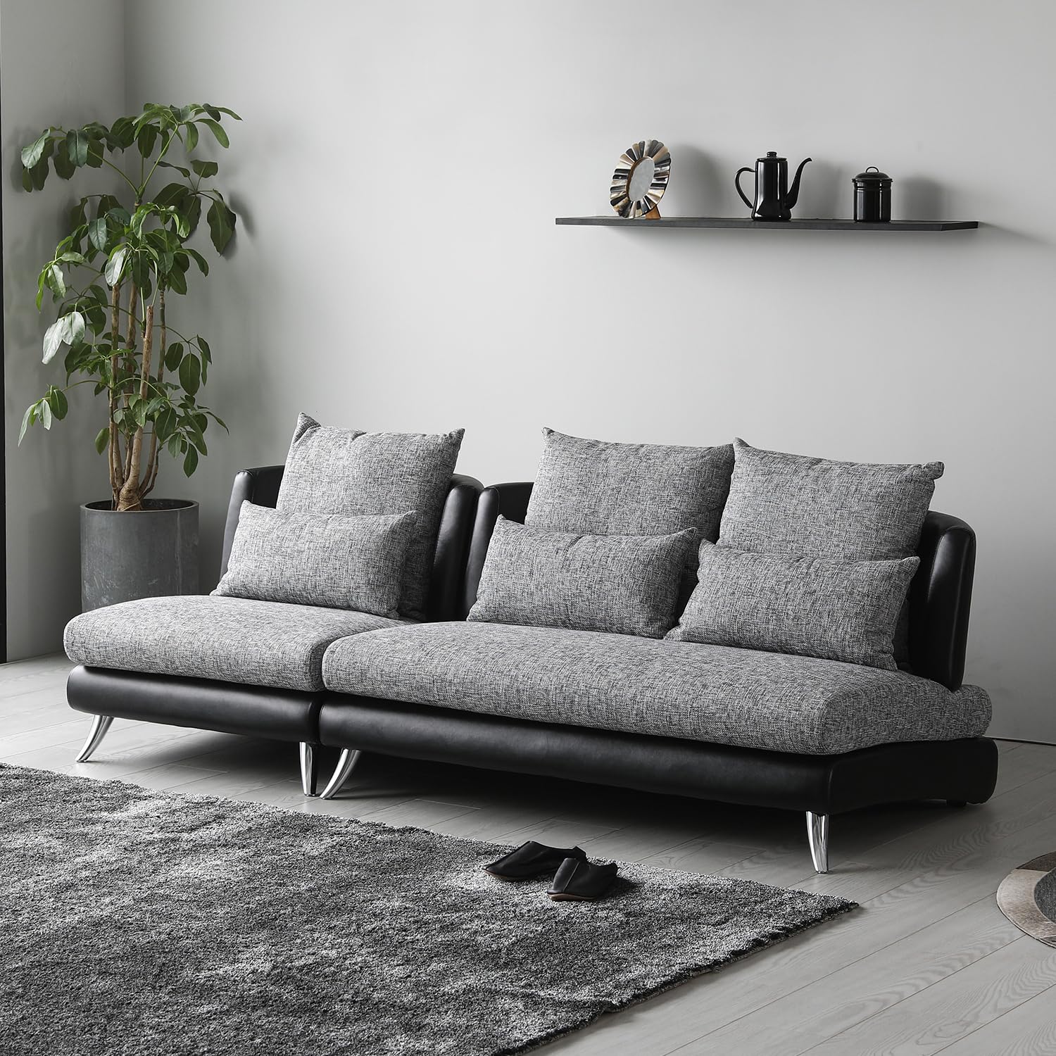 Amazon｜アルモニア (Armonia) ソファセット 3人掛け 幅221cm 【K-012