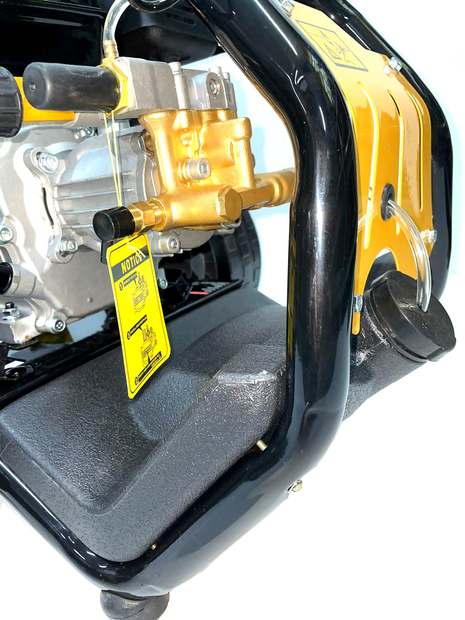 Hidrolimpiadora a Gasolina BRACOG HJH200 Power Series | 7,5 CV, Motor 4 Tiempos 210cc, Presión 207 Bares | Profesional, Silenciosa y Eficiente