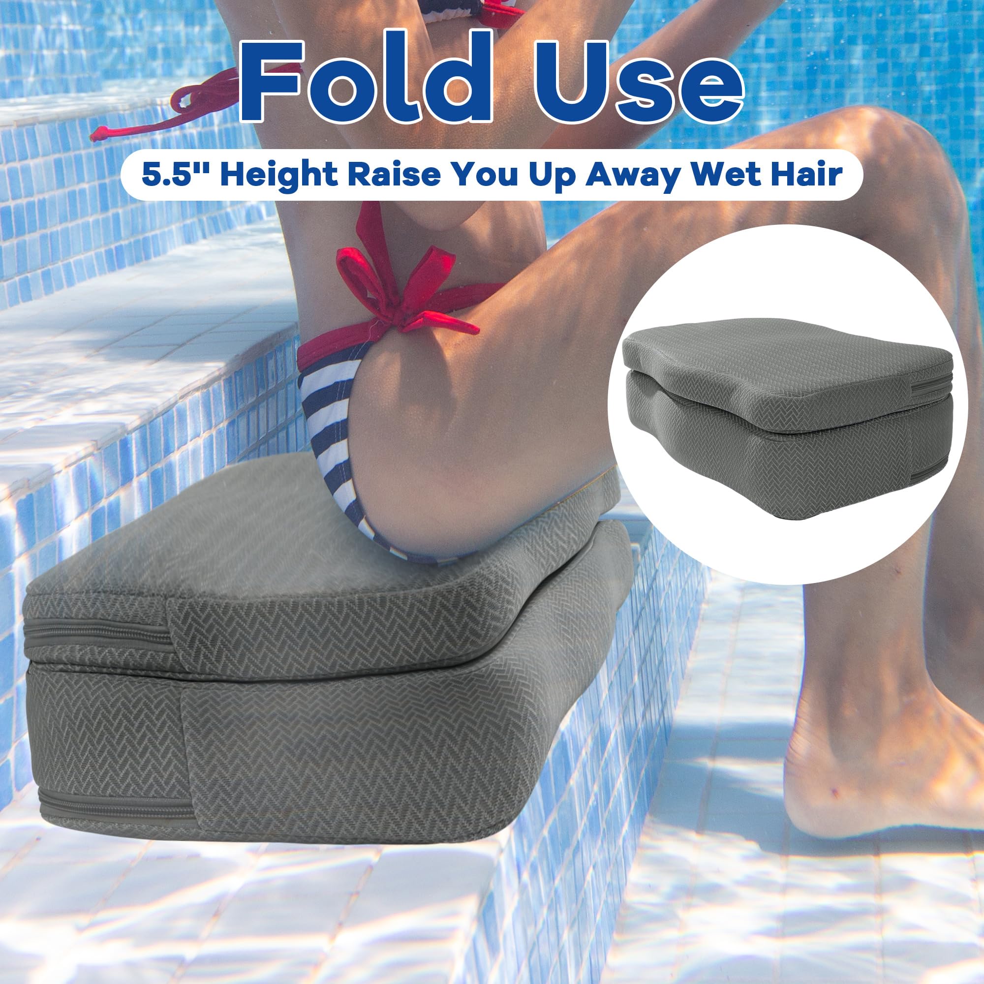 MABOZOO Hot Tub Booster Seat For Adults, Weighted Booster - View #3
