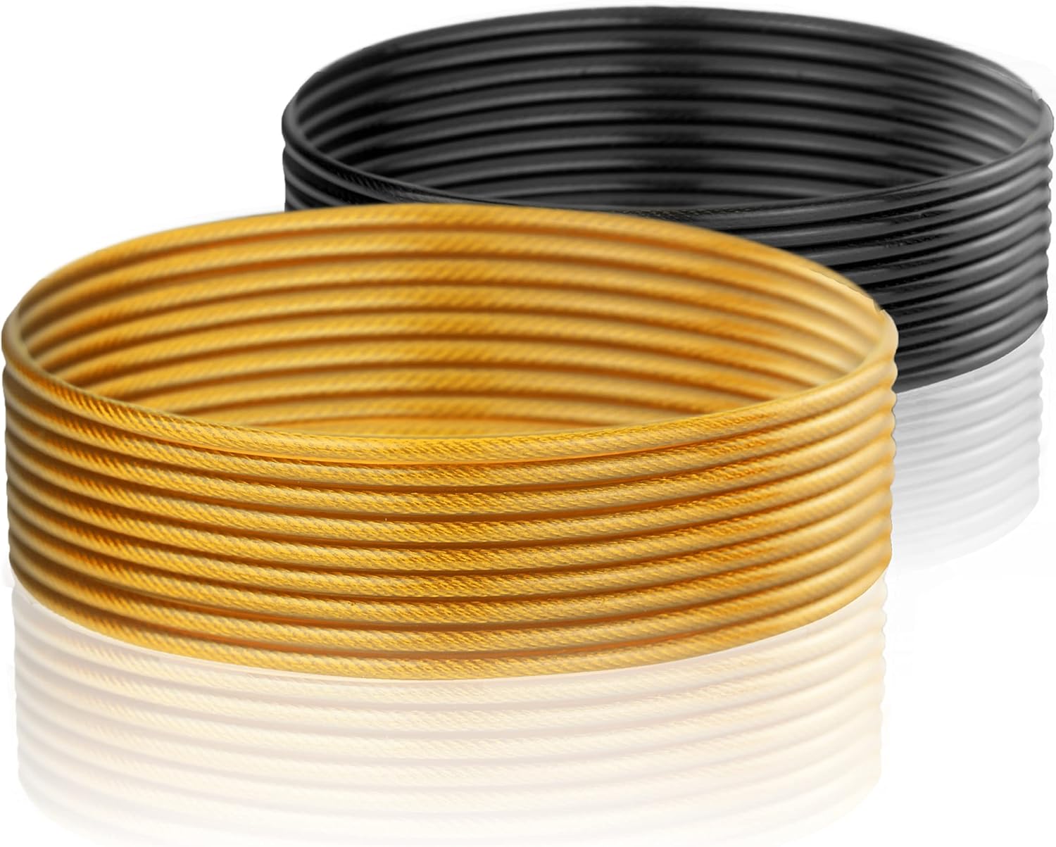 Replaceent Cables For PriaFIT Pro Speed Skipping Rope, Set Of 2 Jup