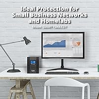 Vista 3 de Sistema de alimentación ininterrumpida, de la marca Tripp Lite, AVR, 120 V, con pantalla LCD, USB y coaxial RJ45 Negro