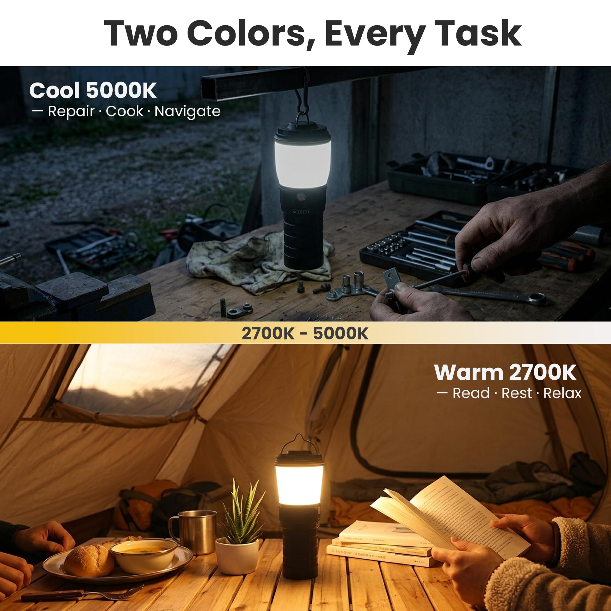 Amazon.co.jp: sofirn BLF LT1 キャンプランタン 充電式 調光機能付き