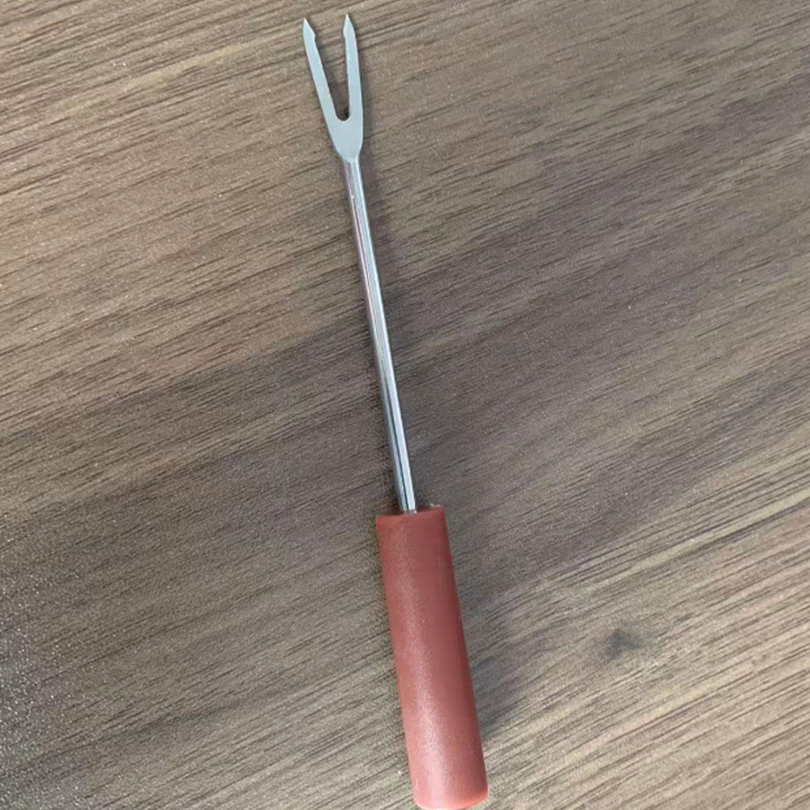 F Fityle Tazza per fonduta da 130 ml, scaldaburro, scioglicioccolato con forchetta, tazza per sciogliere, per caramelle, matrimoni, casa, Bianco