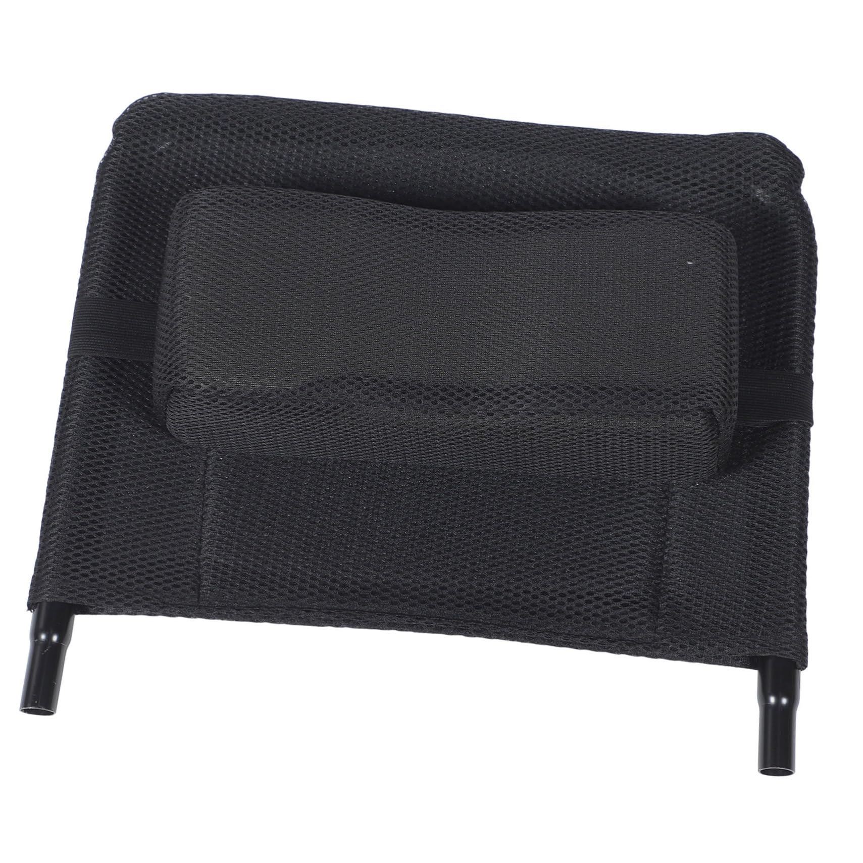 Didiseaon Extensión Del Respaldo y Reposacabezas Elevable Para Silla De Ruedas Manual, Respaldo Desmontable De Malla Ajustable Altura, Accesorio Ergonómico Para Soporte De Cuello Usuarios Altos