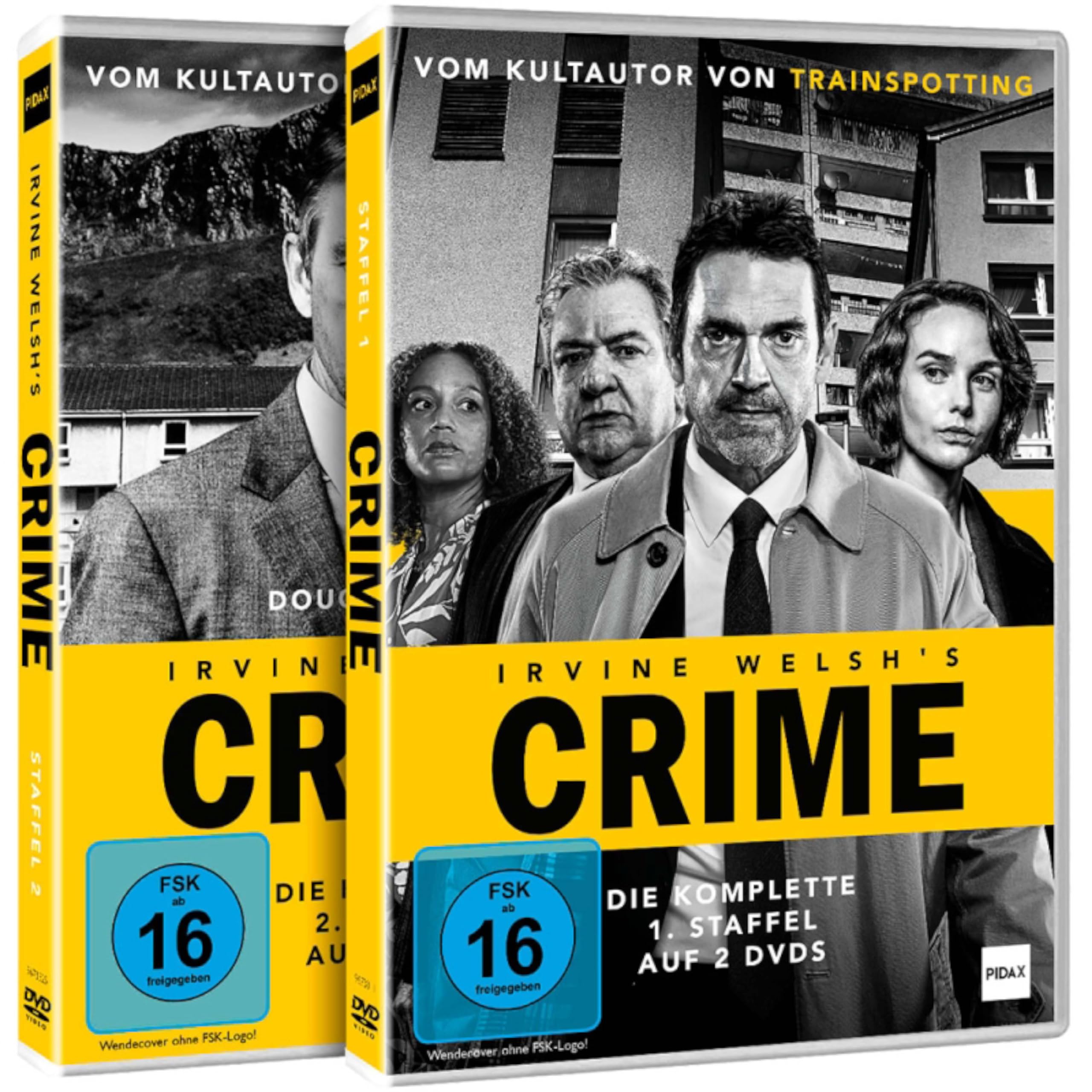 Irvine Welsh’s CRIME - Die komplette 12-teilige Krimi-Serie vom Trainspotting Kult-Autor (Gesamtedition: Staffel 1 + 2)