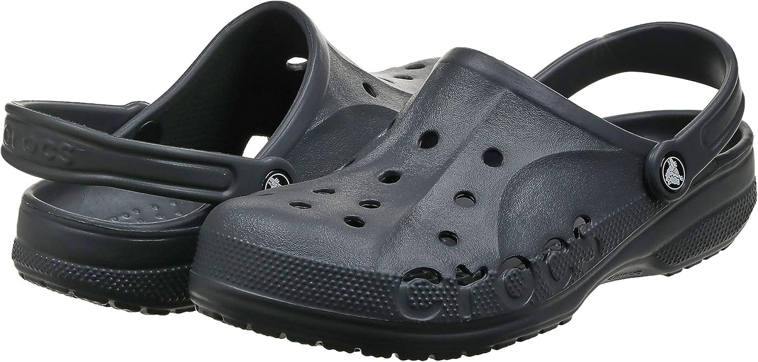 crocs Unisex Baya Clog (10 M (D) US Men / 12 M (B) US Women, Black)