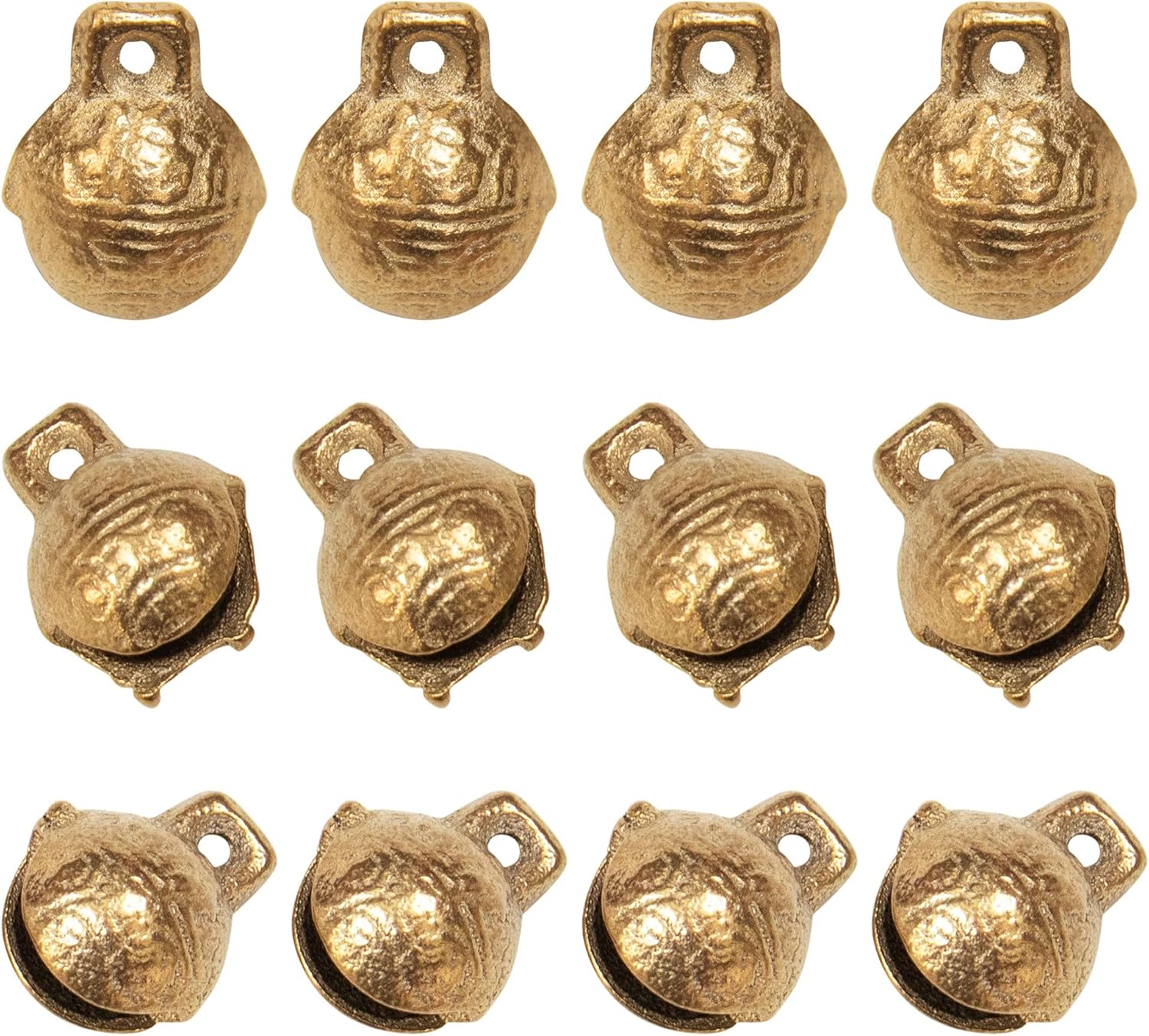 Framendino, 30 Pack Vintage Tibetan Brass Bells Mini Jingle Feng Shui Bell Charms for DIY Crafts Jewelry Making : Arts, Crafts & Sewing