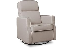 Delta Children Blair Slim Nursery Glider Swivel Rocker Chair