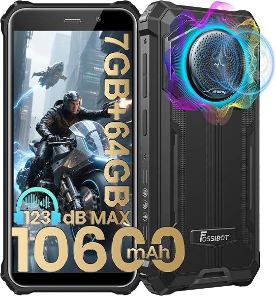 FOSSIBOT F101P Rugged Phone 5.45" 10600mAh Unlocked Phone