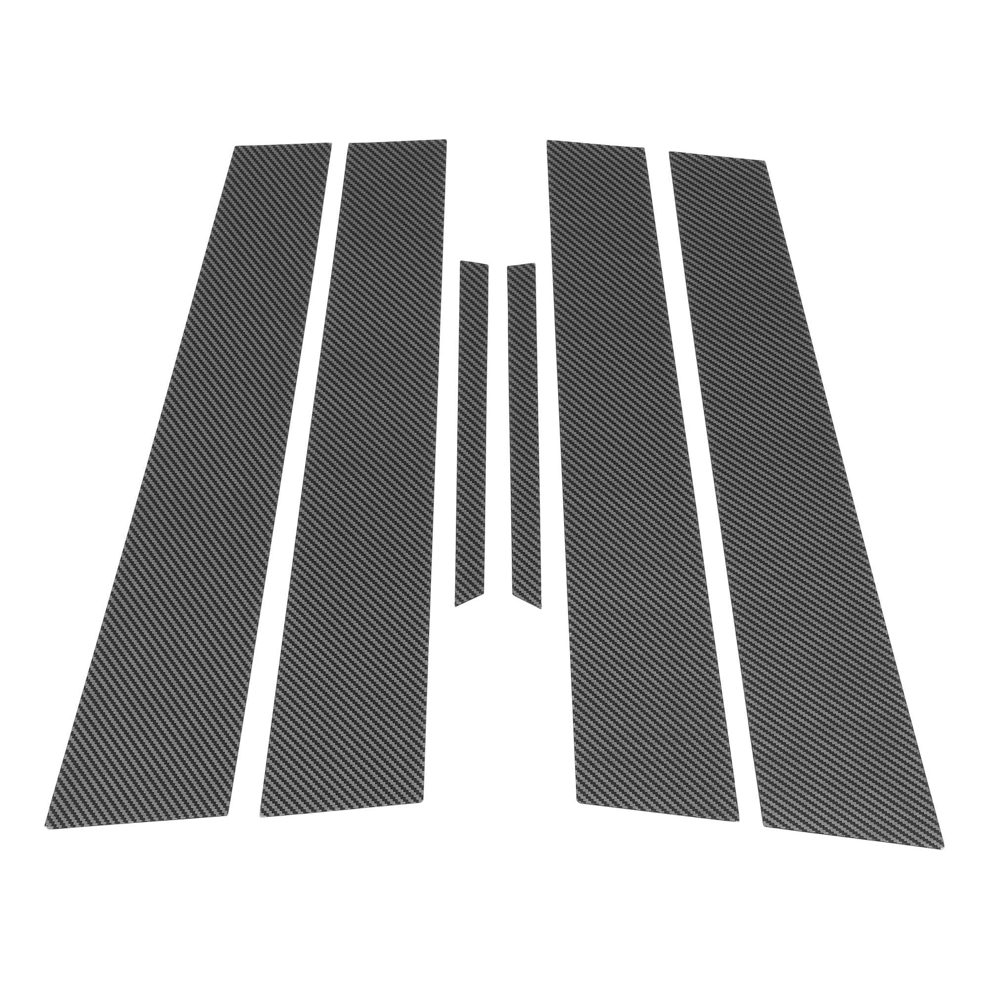 130系 マークX【リアルカーボン／平織り】はピラーガーニッシュ トヨタ GRX130系 マークX【リアルカーボン／ハニカム織り