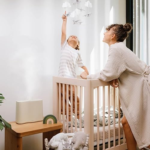 Miniatura 4 de Vitruvi Paquete de guardería | Humidificador de nube, difusor de aceite esencial brillante, aceite esencial de lavanda, humidificador para