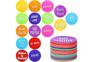32 PCS Classroom Carpet Markers for Kids - 4" Sitting Dots That Teach