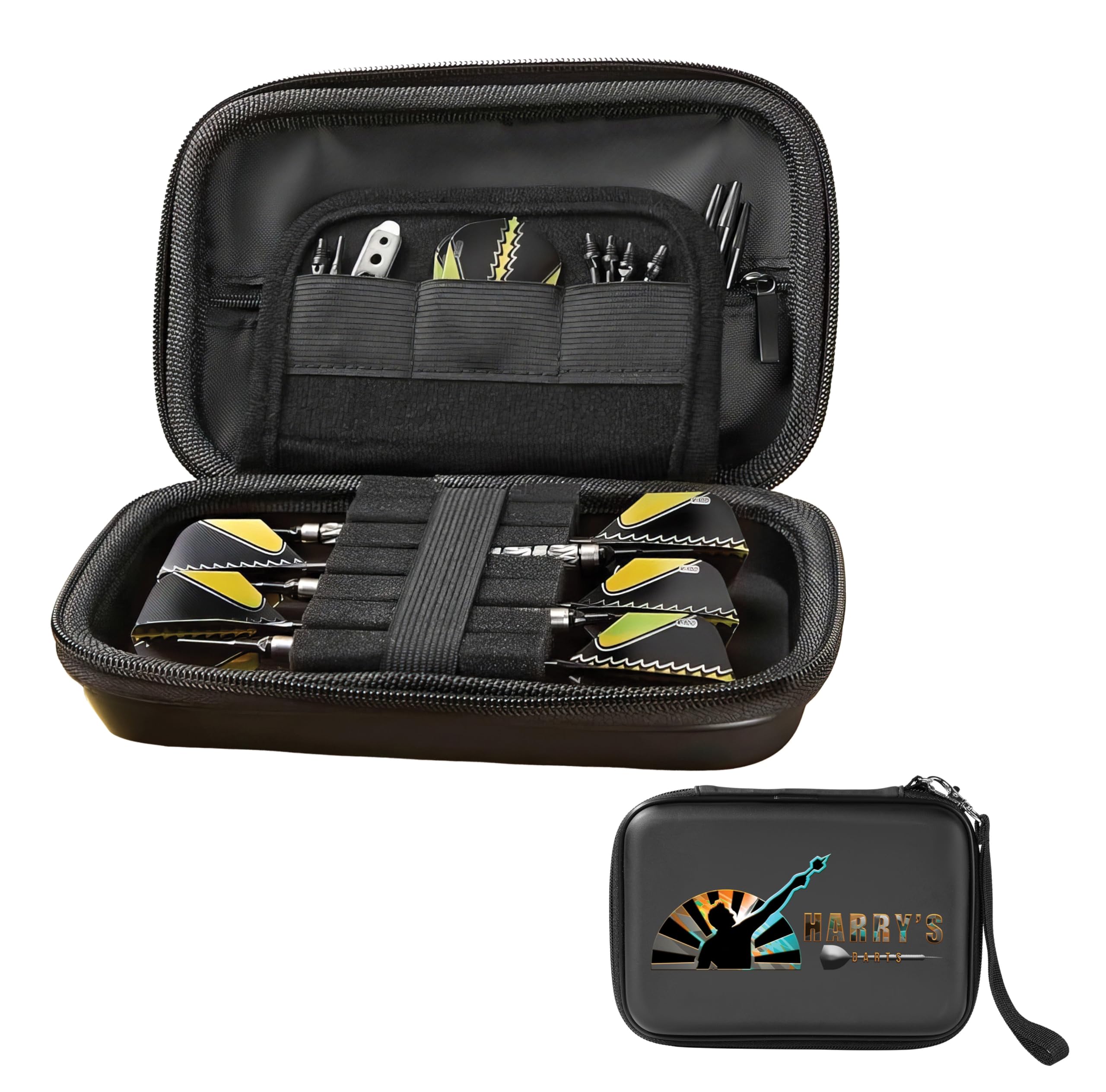 Varsany Personalised Darts Case Holds 3 Darts Wallet Storage Accessories 6