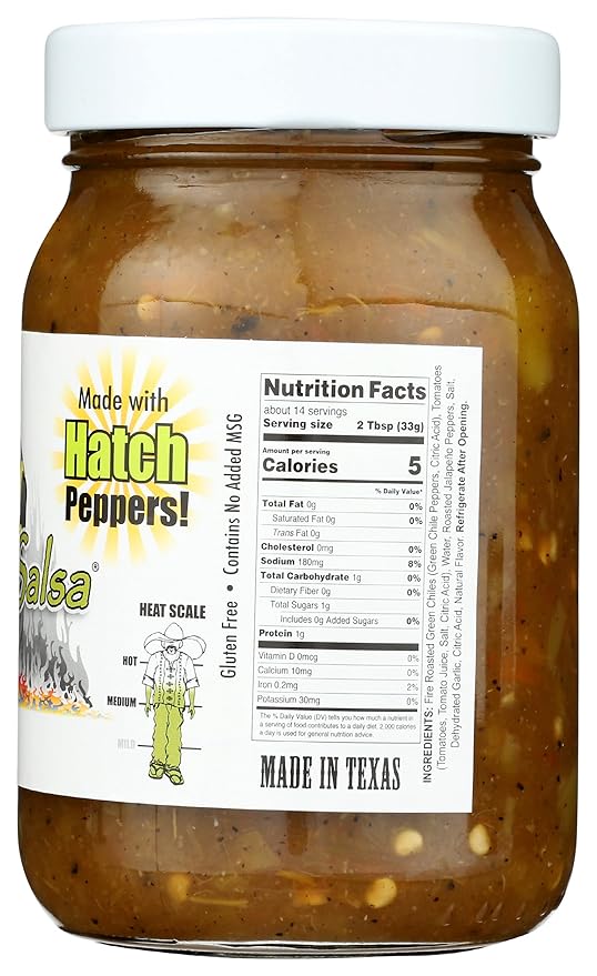 Salsa KYLITOS Roasted Green Chile, 16 OZ miniatura 2