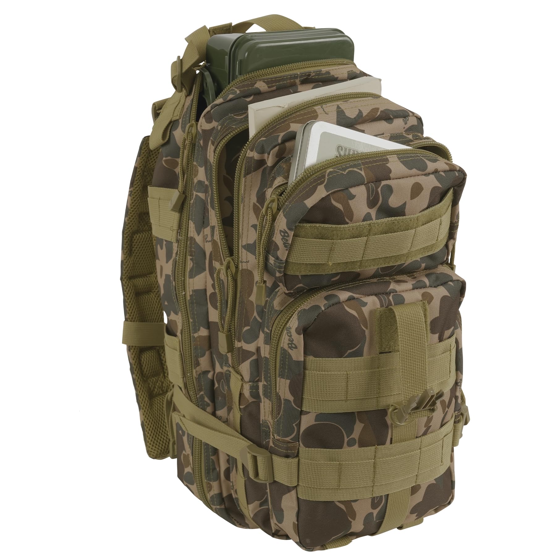 Rothco X Bear Archery Fred Bear Camo Medium Transport Pack - Jagdrucksack mit 25L Stauraum