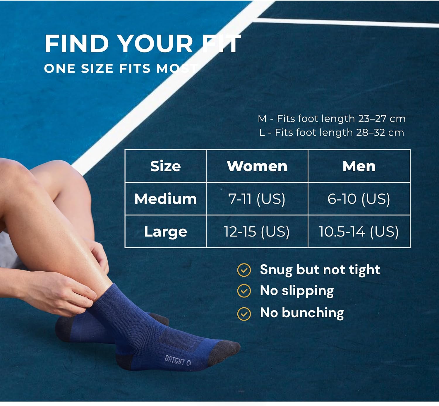 BRIGHTO Bamboo Charcoal Socks - Odor Control Moisture Wicking Cushioned Arch Support - Mid Crew (3-Pack) Unisex