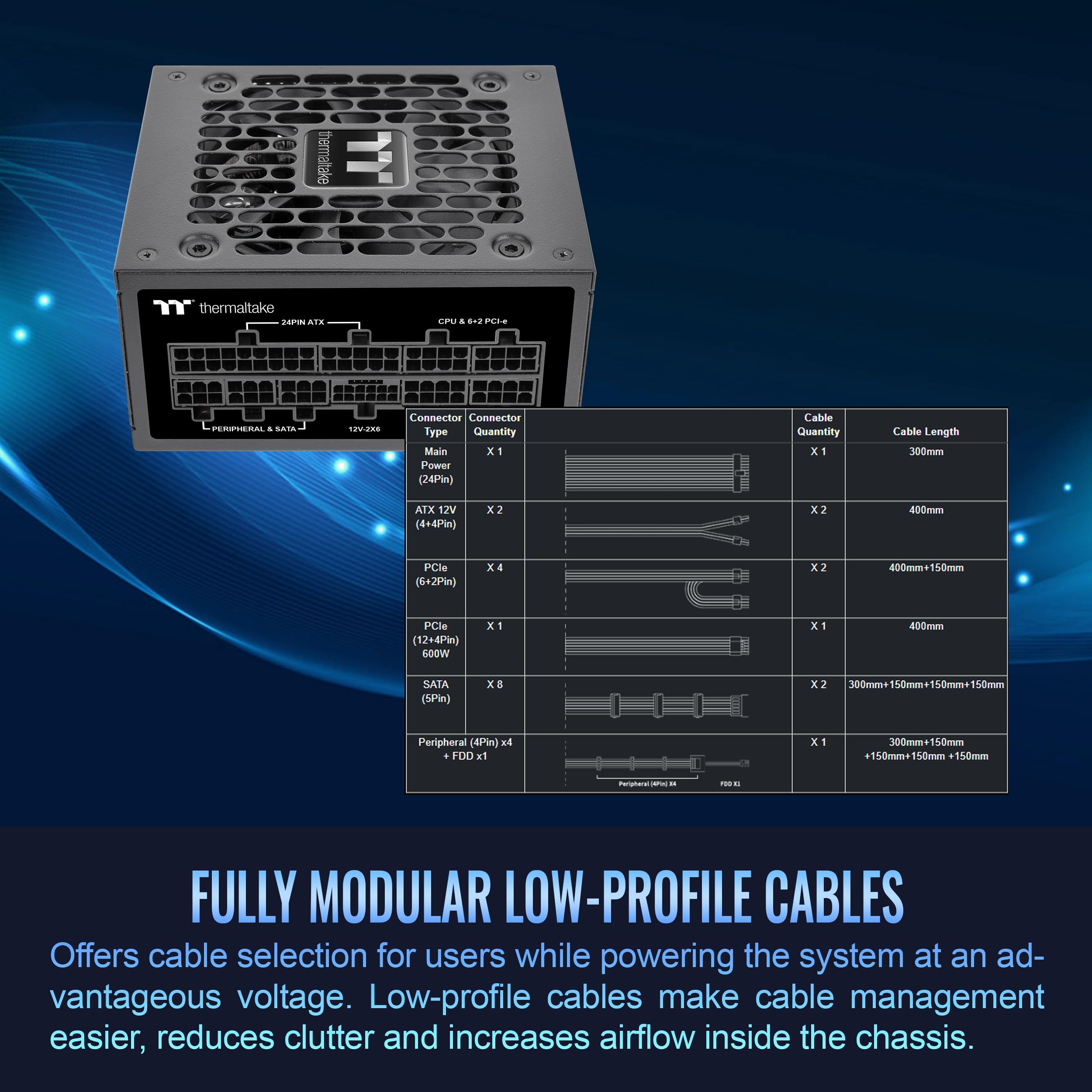 Amazon | Thermaltake Toughpower SFX 1000W 80Plus プラチナ