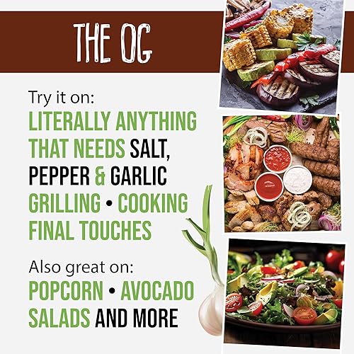 Miniatura 3 de Flavor Seed The OG Organic Salt Pepper - Mezcla de condimentos y ajos. Condimento orgánico para palomitas de maíz. Condimentos y especias para