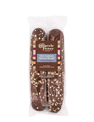 The Cheesecake Factory "Brown Bread" Sweet Demi Baguette - 2 Pack