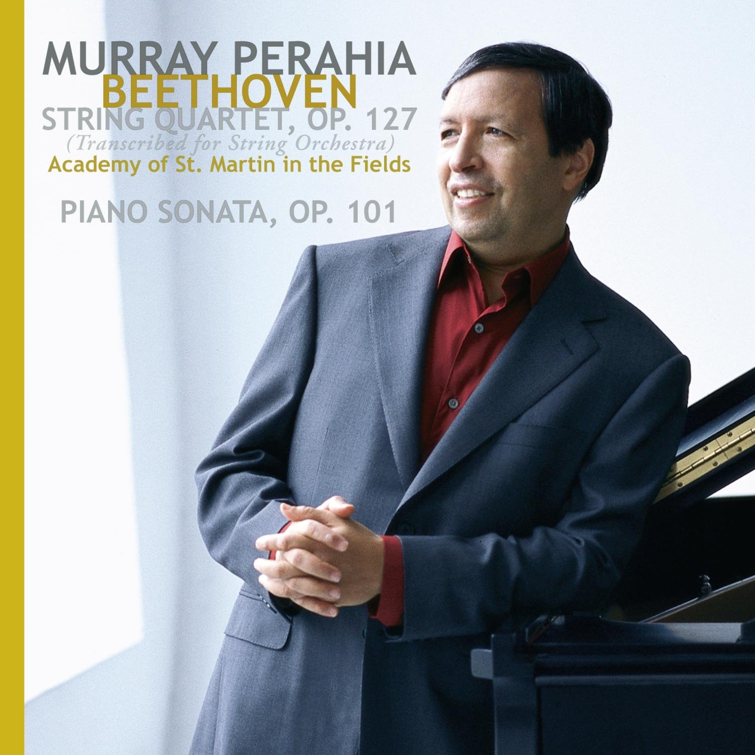 Beethoven: Piano Sonata, Op. 202: St Ring Quartet, Op 127 ( Trasnscribed For String Orchestra) [Audio CD] Perahia, Murray