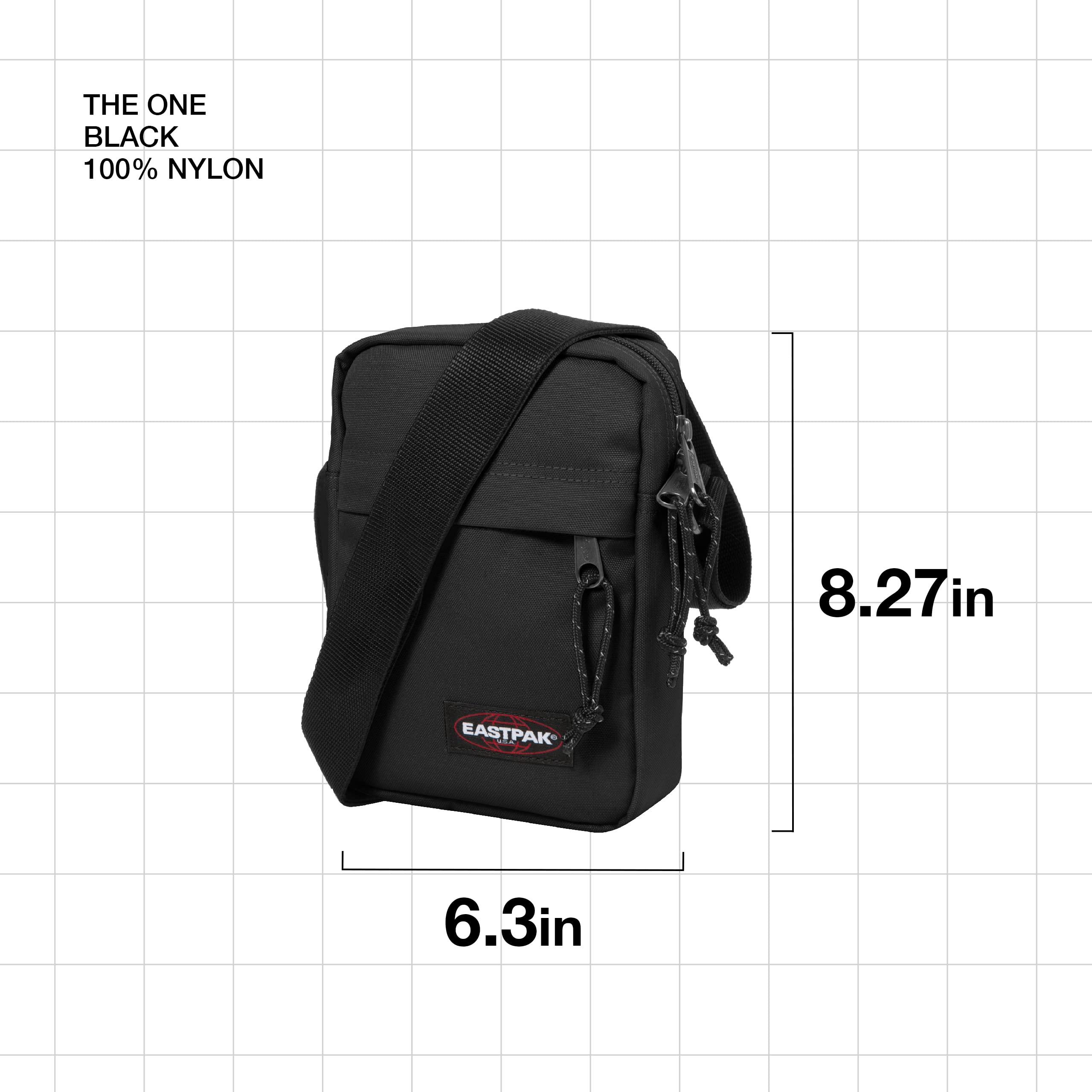 Eastpak Doggy Bag Sac Banane, 27 L - Black (Noir) & The One Sac Bandoulière, 27 L - Black (Noir)