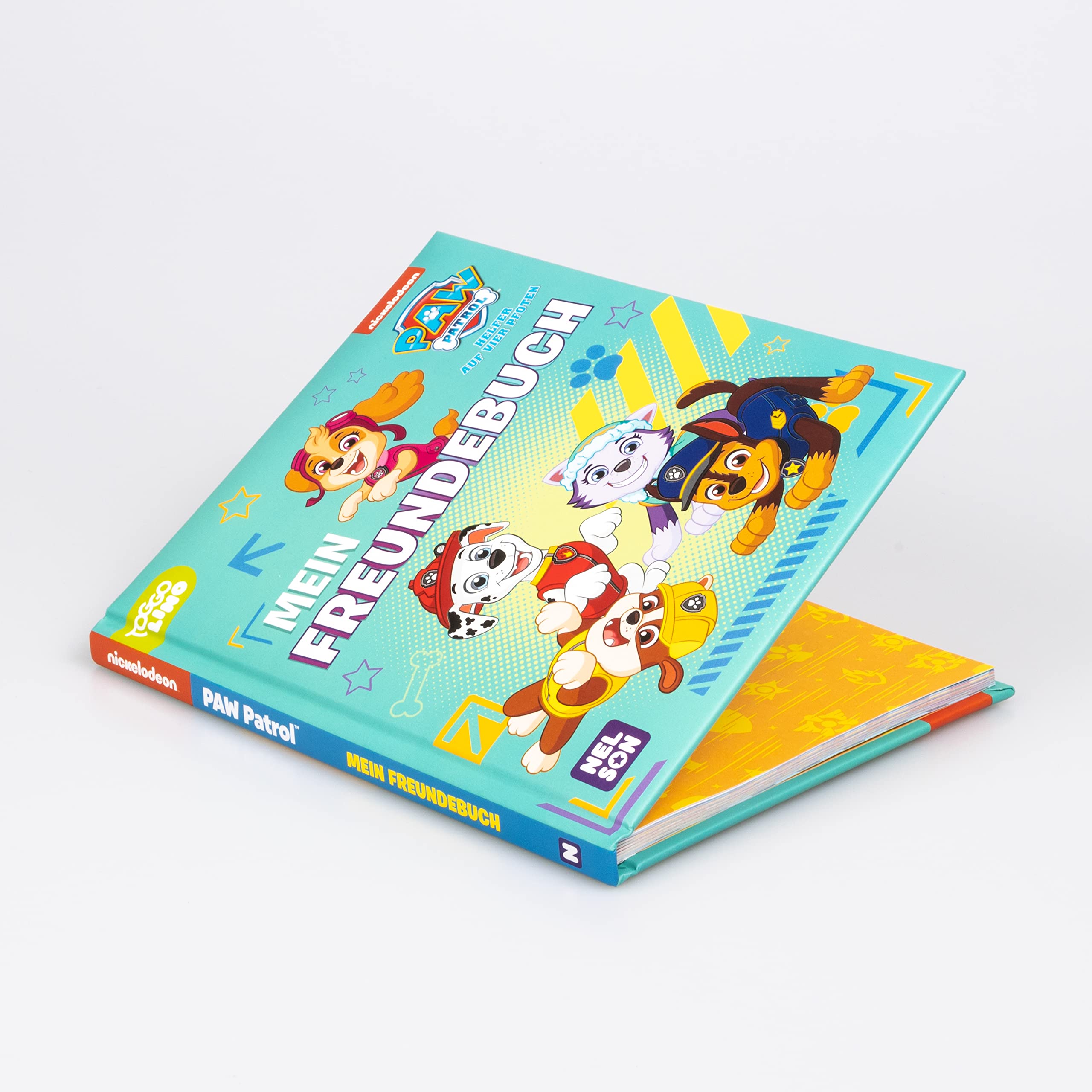 PAW Patrol Mitmachbuch Freundebuch Eintragbuch für Kindergartenkinder ab 3 Jahre