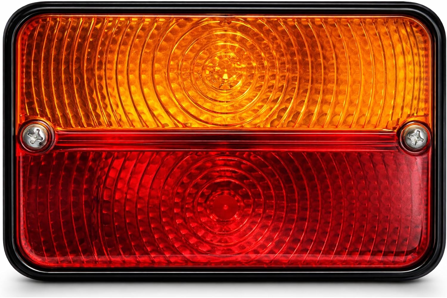 Tractor Tail Light & Front Indicator Lamp Set (with Bulbs) – 12V Rear Brake, Turn Signal & Side Blinker Lights | Compatible with Massey Ferguson, Deutz Fahr, Landini | Replaces 1673840M91 1678580M91