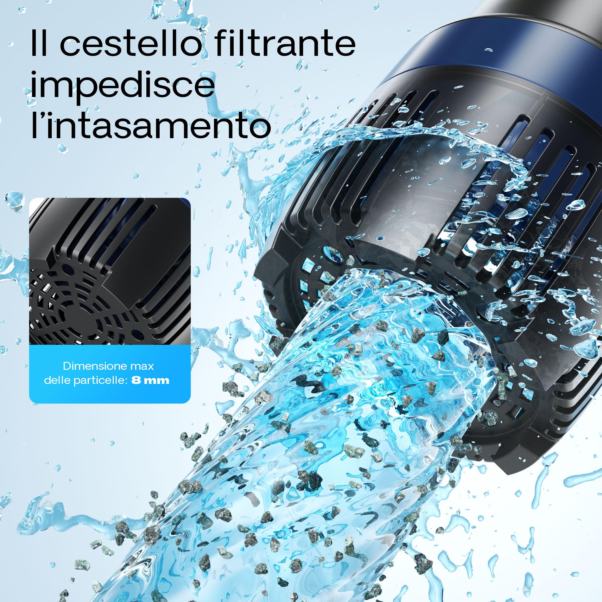 SunSun CEF-30000 Pompa a tubo per laghetto grande 30000 l/h 200 W, per ricircolo acqua