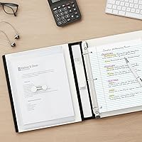 Vista 6 de Staples 1.5 Inch D-Ring Heavy Duty Binder - Large 3-Ring Organizer for School, Office, Projects with Pockets and Spine Label