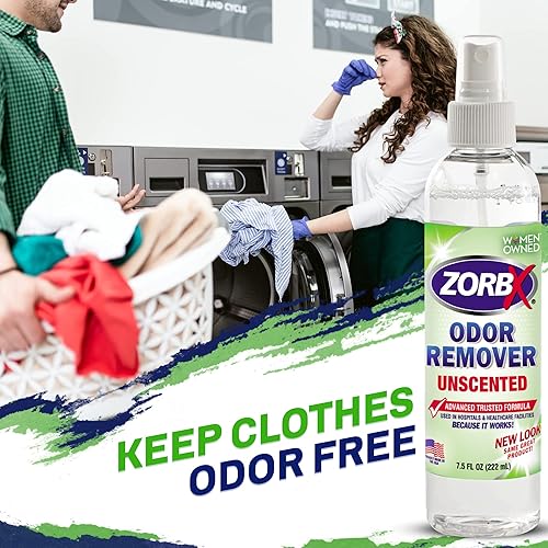 Miniatura 9 de ZORBX Paquete de aerosoles eliminadores de olores y solución de recarga, solución perfecta para olores funky y malos, paquete de desodorante