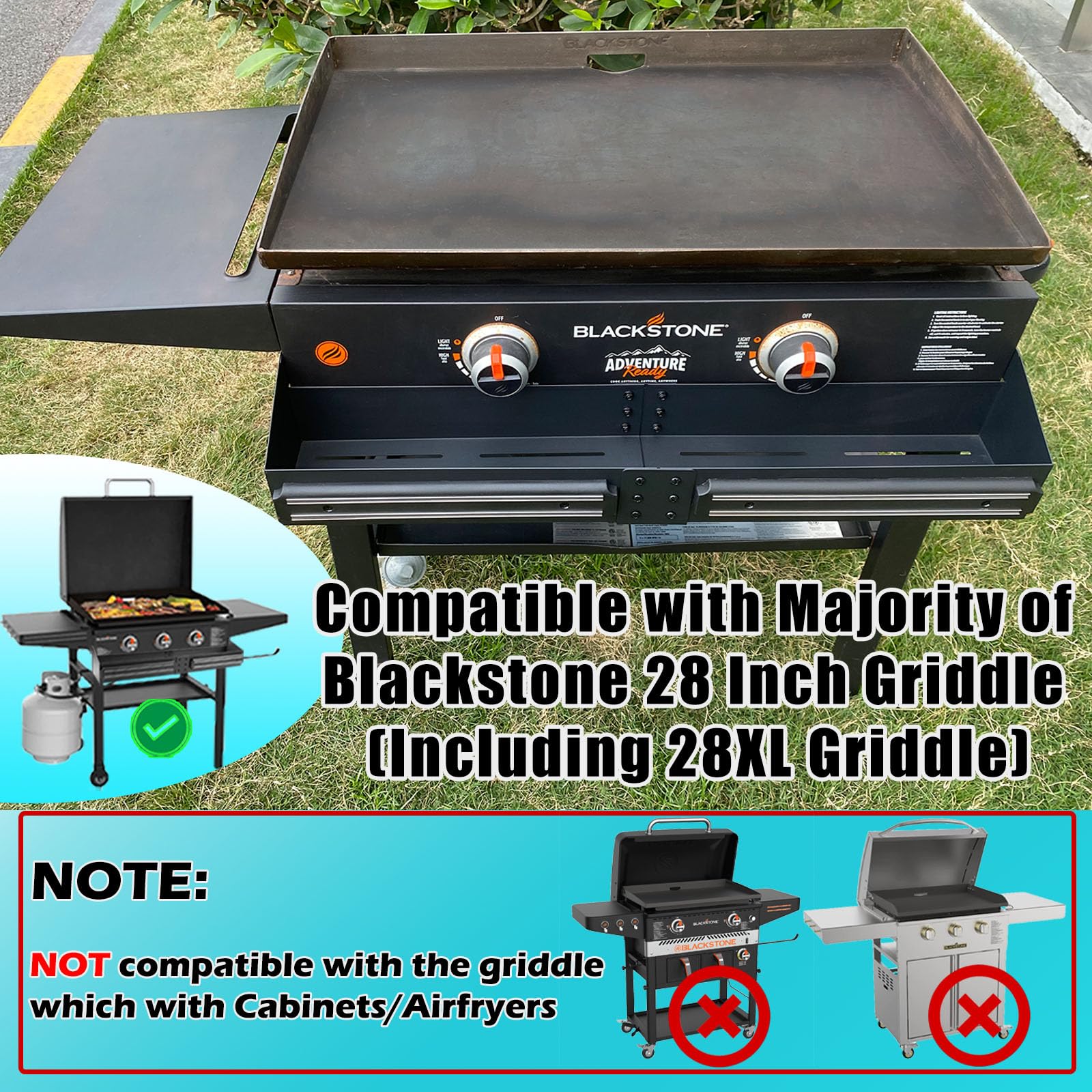 Coque Rigide De Protection Blackstone De 22 Pouces