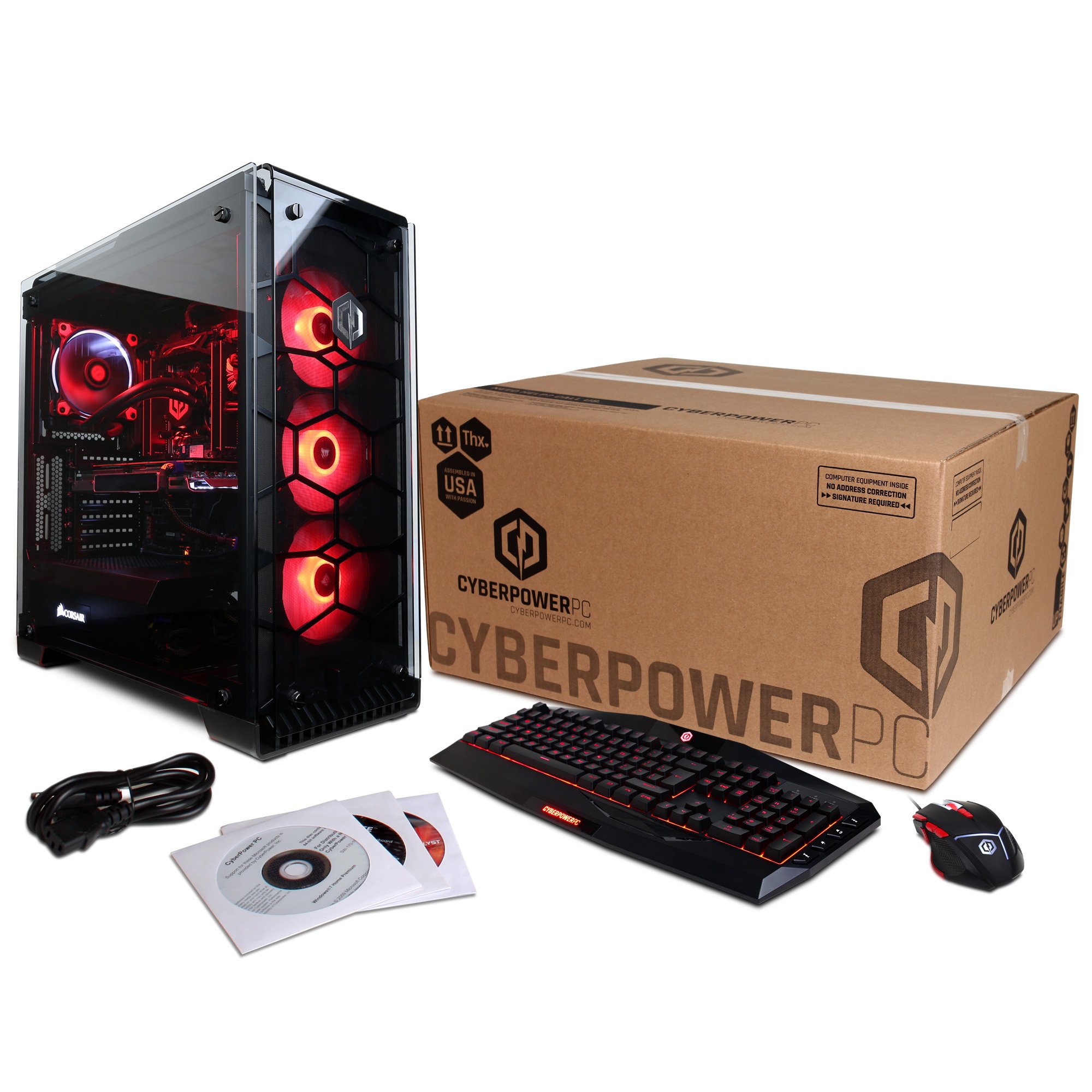 Battlebox Ultimate Cyberpower 1080 Ti Gtx 1080 TI I7 8700 PC Build